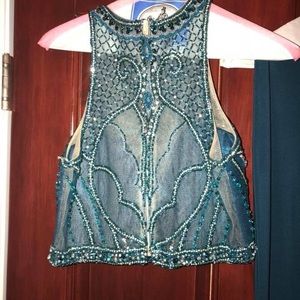 Alyce Paris Two Piece Prom Dress